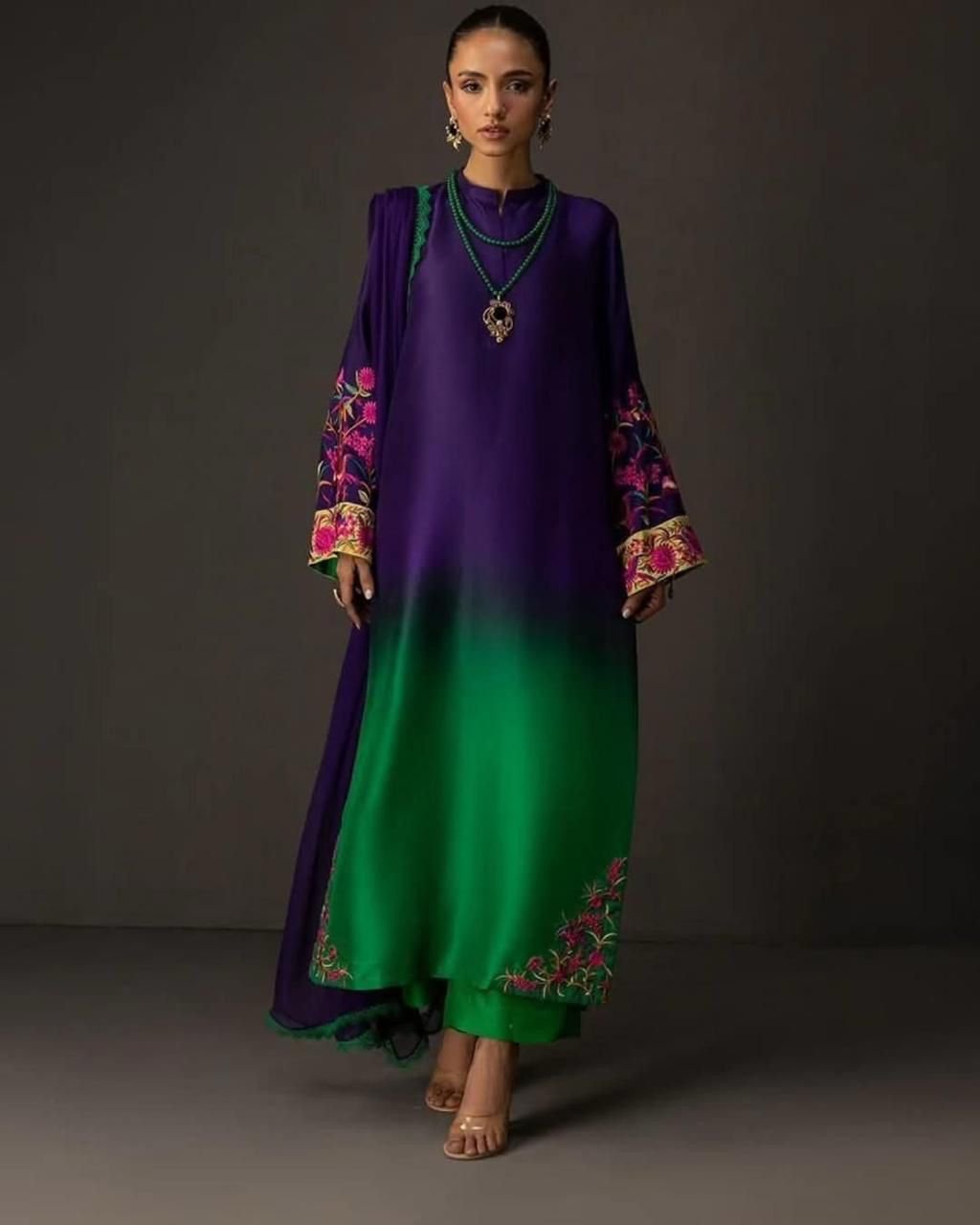 LULUSAR Silk 3PC Floral Set - Image 2