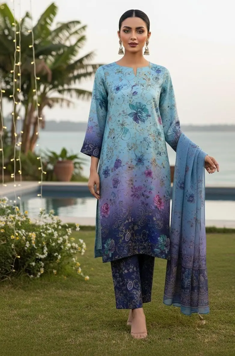 LULUSAR Silk 3PC Floral Set - Image 4
